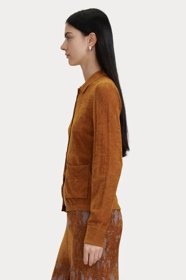 Rachel Comey Knits Women Calm Shirt Old Gold Rachel Comey Knits Women Calm Shirt Old Gold