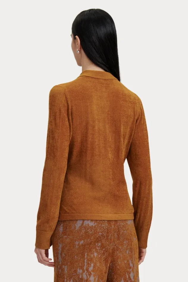Rachel Comey Knits Women Calm Shirt Old Gold Rachel Comey Knits Women Calm Shirt Old Gold