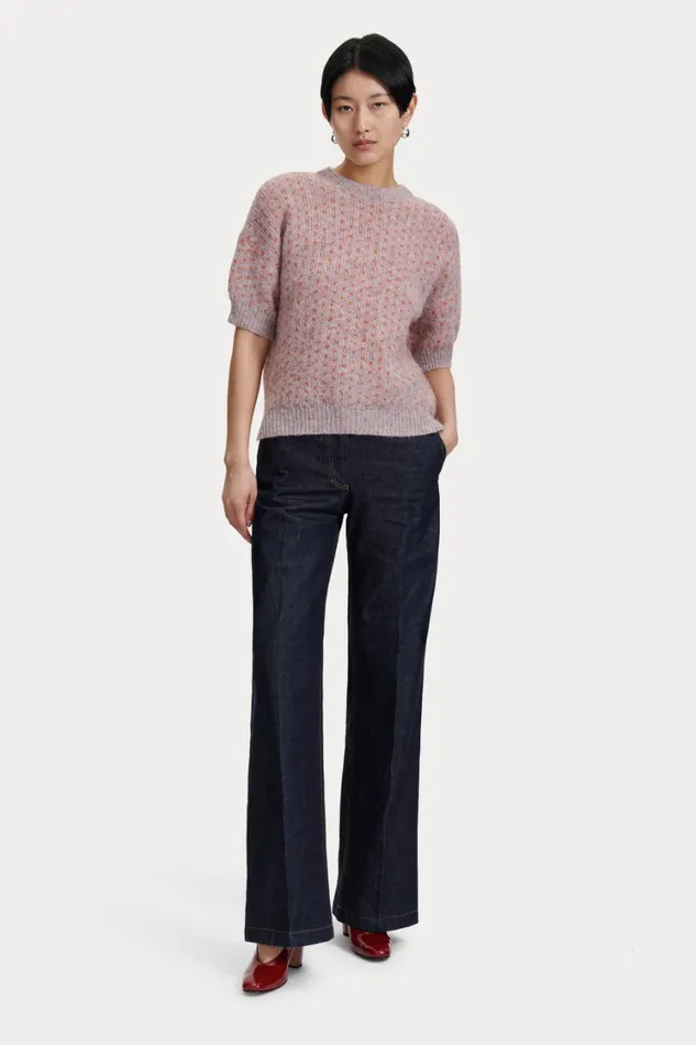 Rachel Comey Knits Women Kuovi TShirt Lavender Multi