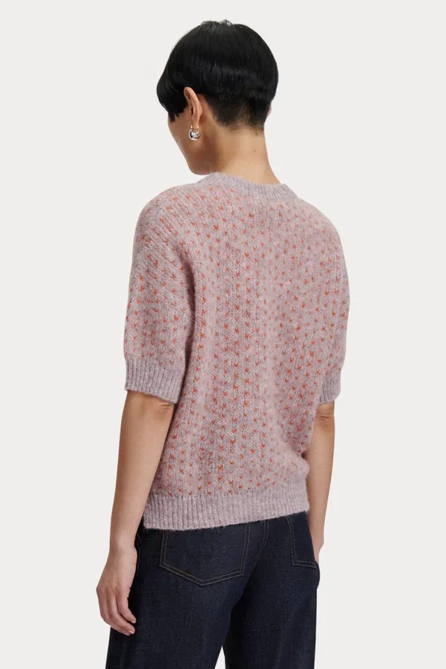 Rachel Comey Knits Women Kuovi TShirt Lavender Multi