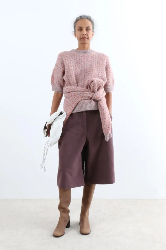 Rachel Comey Knits Women Kuovi TShirt Lavender Multi