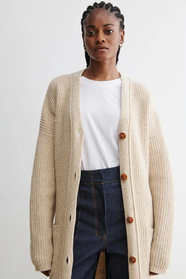Rachel Comey Knits Women Lilian Cardigan Cream Rachel Comey Knits Women Lilian Cardigan Cream