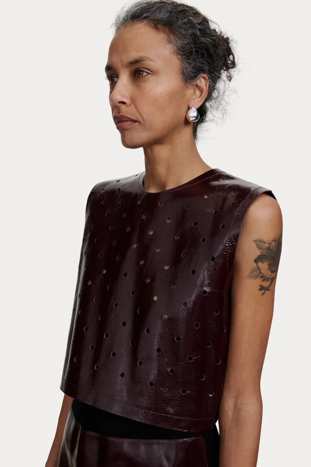 Rachel Comey Knits Women Mari Top Wine Rachel Comey Knits Women Mari Top Wine