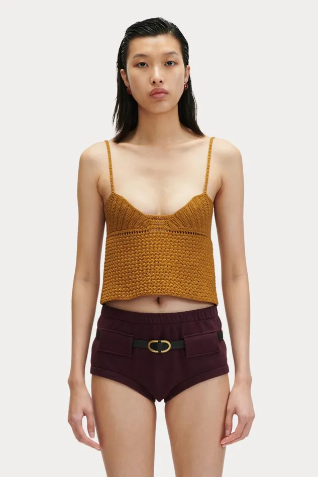 Rachel Comey Knits Women Reese Top Bronze