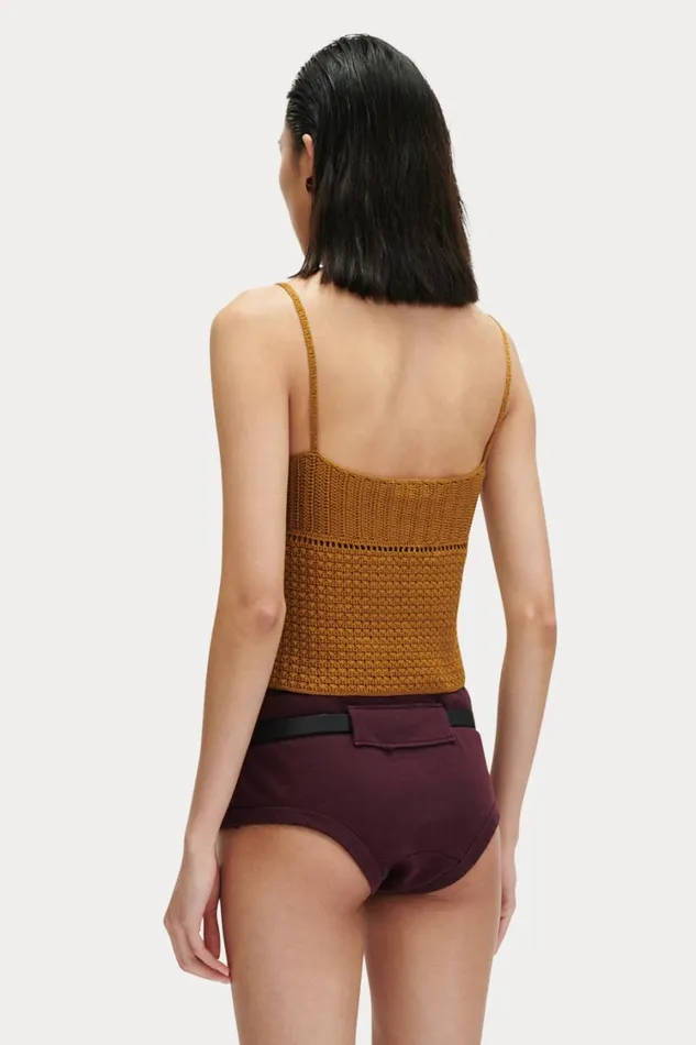 Rachel Comey Knits Women Reese Top Bronze