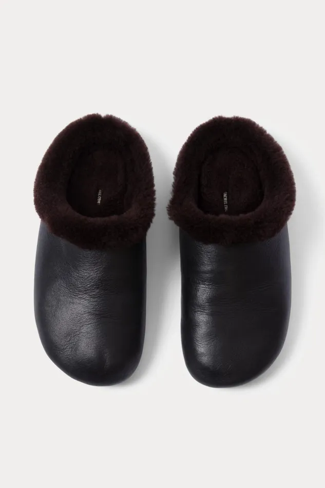 Rachel Comey Mules Wedges Women Echo Slide Black Brown Rachel Comey Mules Wedges Women Echo Slide Black Brown