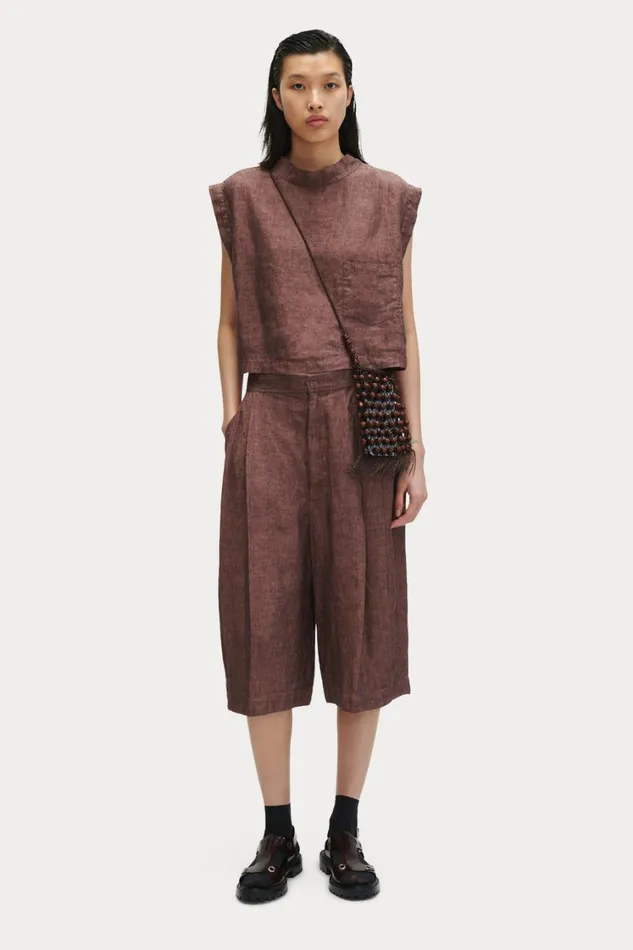 Rachel Comey Pants Women Brice Pant Mauve Rachel Comey Pants Women Brice Pant Mauve