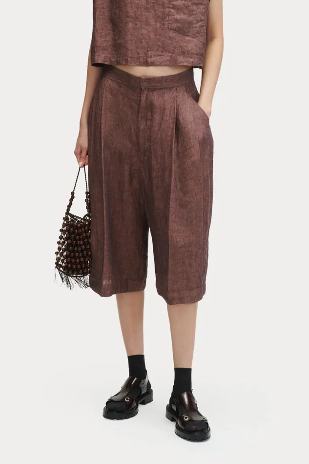 Rachel Comey Pants Women Brice Pant Mauve Rachel Comey Pants Women Brice Pant Mauve