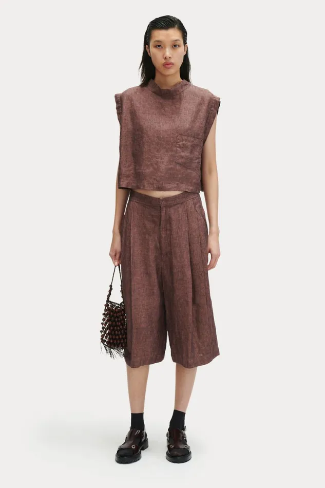 Rachel Comey Pants Women Brice Pant Mauve Rachel Comey Pants Women Brice Pant Mauve