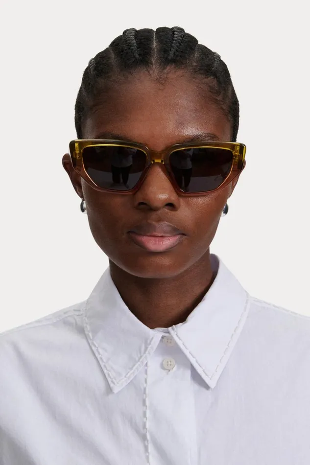 Rachel Comey Sunglasses Women Keet Sunglasses Yellow Orange Rachel Comey Sunglasses Women Keet Sunglasses Yellow Orange