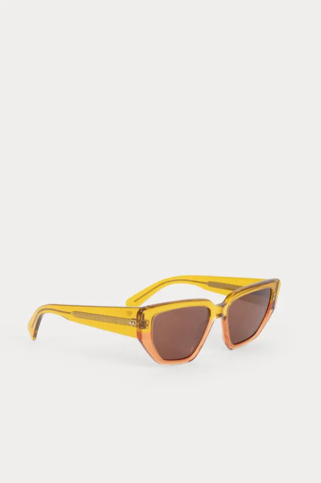 Rachel Comey Sunglasses Women Keet Sunglasses Yellow Orange Rachel Comey Sunglasses Women Keet Sunglasses Yellow Orange