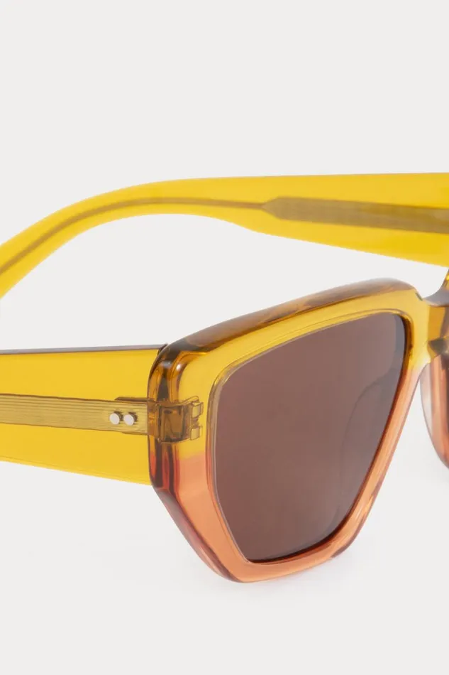 Rachel Comey Sunglasses Women Keet Sunglasses Yellow Orange Rachel Comey Sunglasses Women Keet Sunglasses Yellow Orange