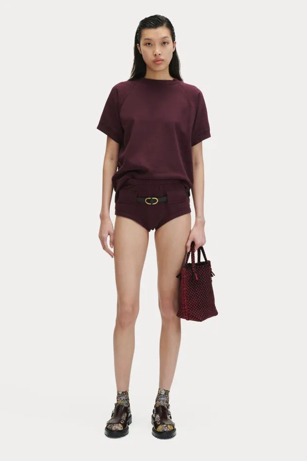 Rachel Comey Tshirts Sweatshirts Women Emmett Undies Plum Rachel Comey Tshirts Sweatshirts Women Emmett Undies Plum