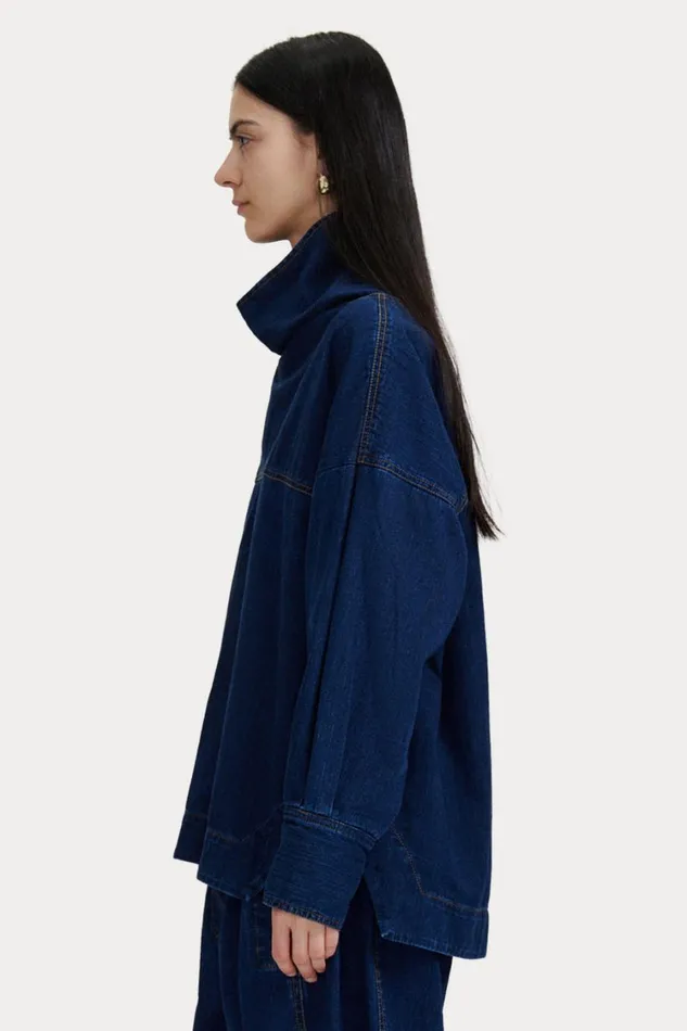 Rachel Comey Tops Women Fiamma Top Dark Indigo