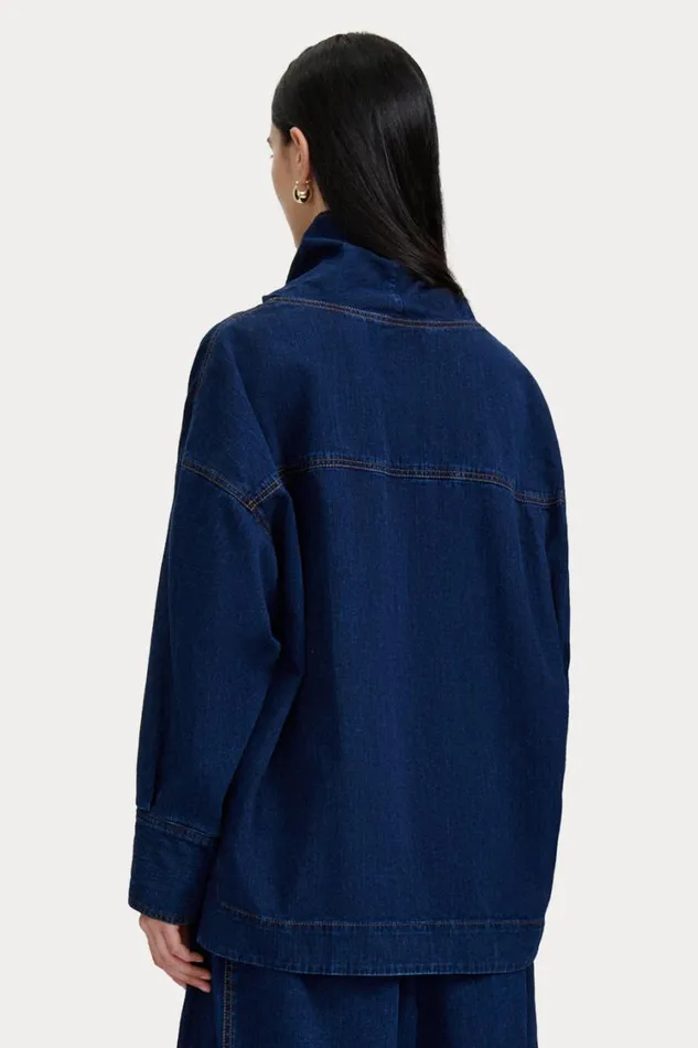 Rachel Comey Tops Women Fiamma Top Dark Indigo