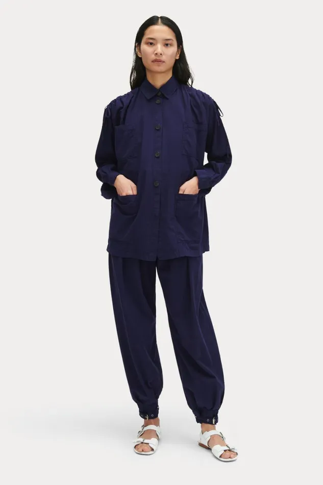 Rachel Comey Tops Women Tia Top Midnight Rachel Comey Tops Women Tia Top Midnight