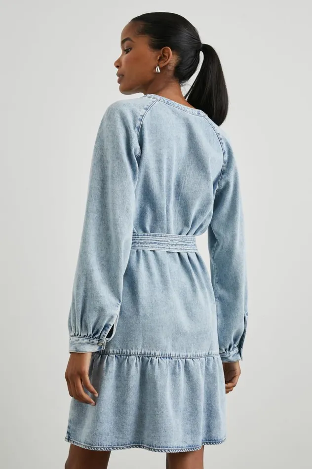 Rails Denim Women LILA DRESS Faded Indigo