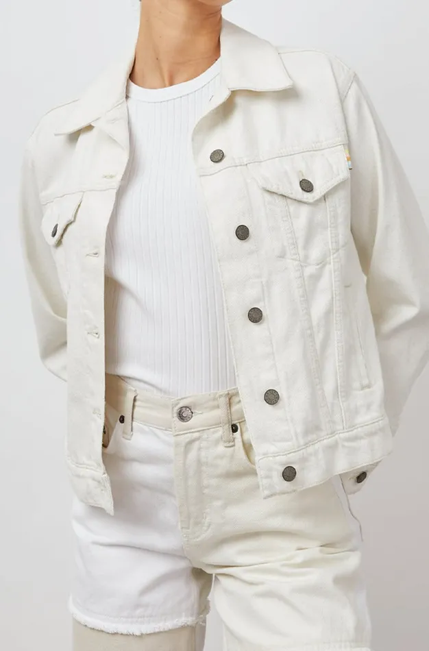 Rails Denim Women MULHOLLAND JACKET Ecru