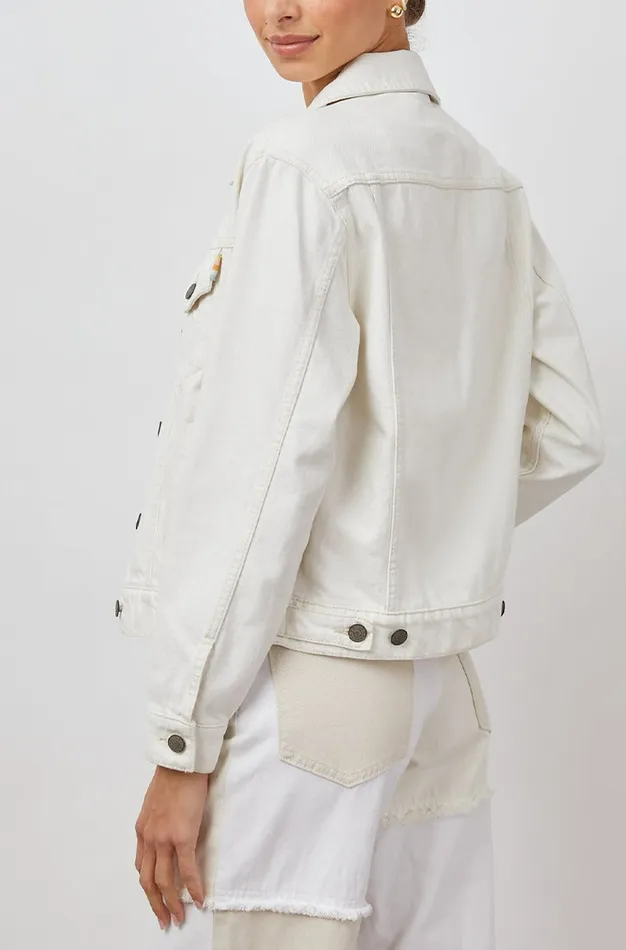 Rails Denim Women MULHOLLAND JACKET Ecru