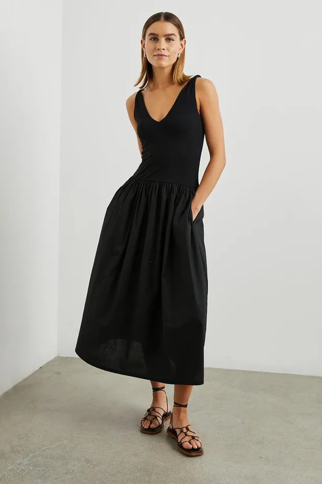 Rails Dresses and Rompers Women FRANCA DRESS Black