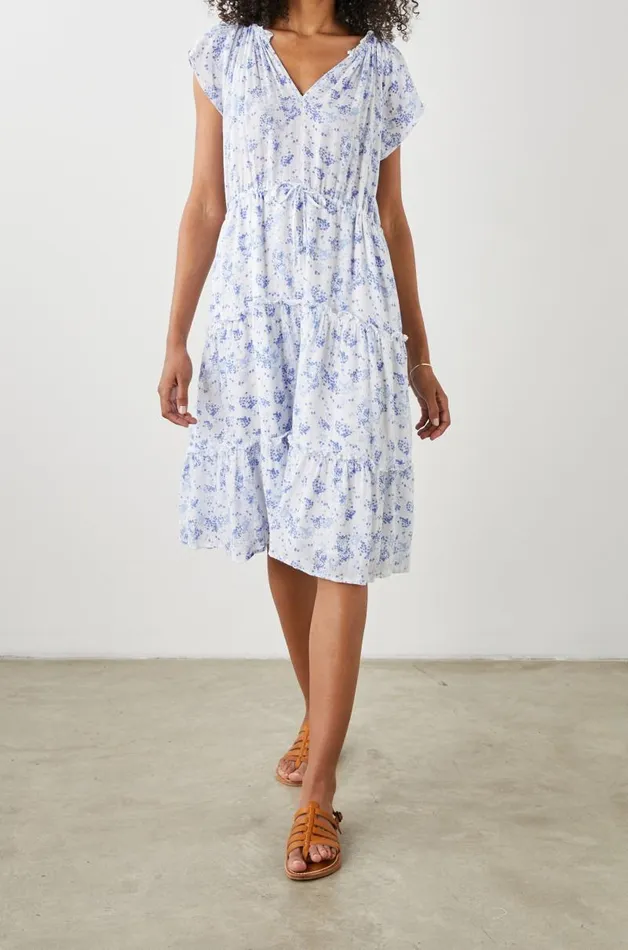 Rails Dresses and Rompers Women JUNI DRESS Blue Blossoms