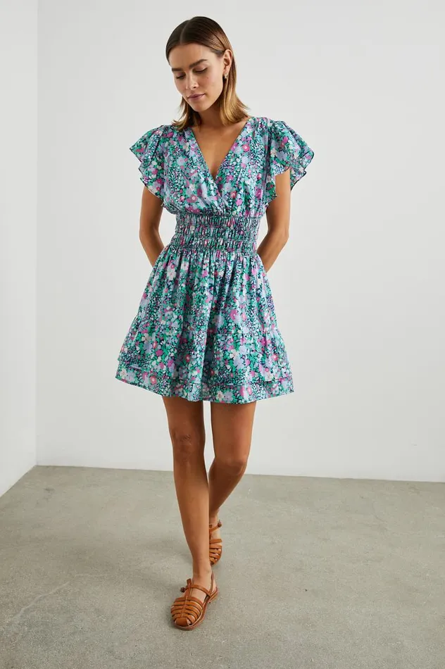 Rails Dresses and Rompers Women KIMORA DRESS Navy Leilani Floral