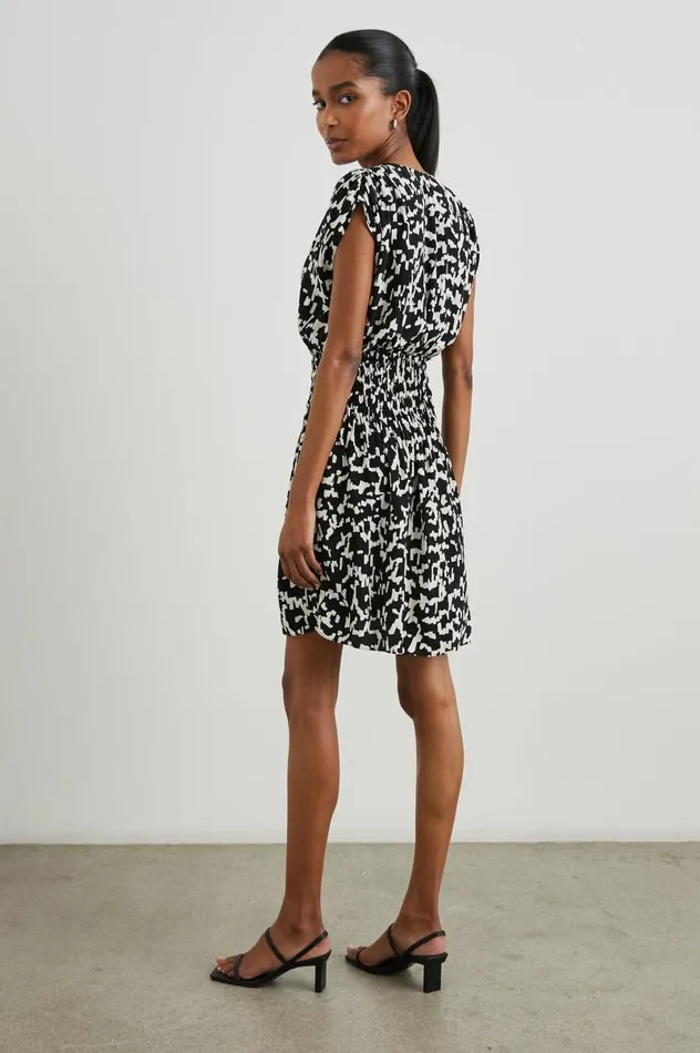 Rails Dresses and Rompers Women SIERA DRESS Ebony Texture