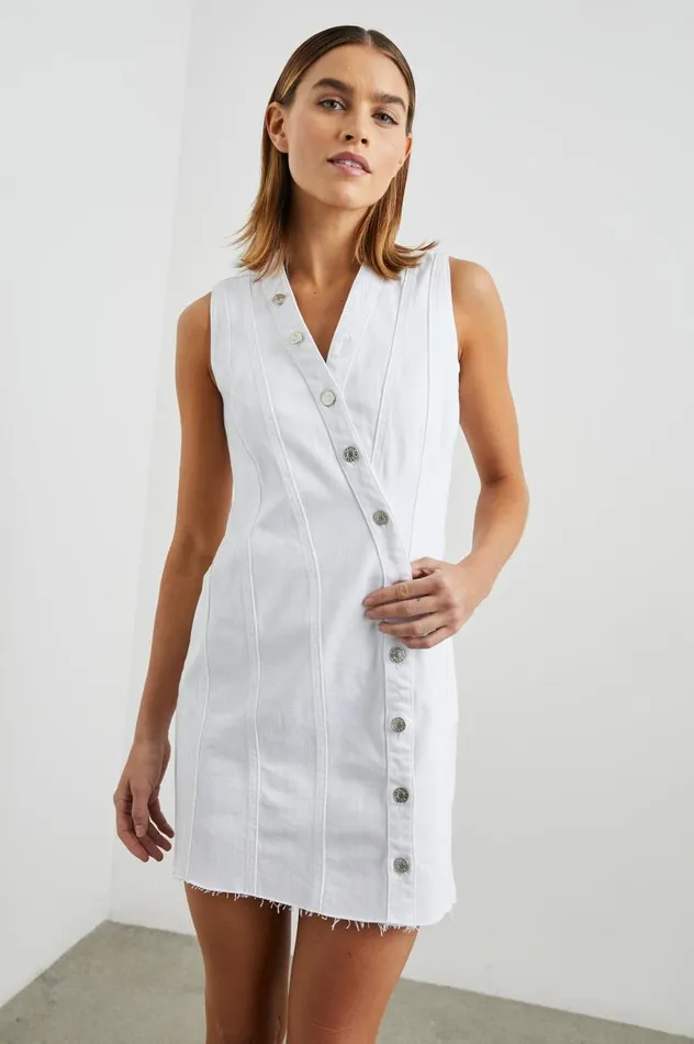 Rails Dresses and Rompers Women STRAND DRESS Salt White