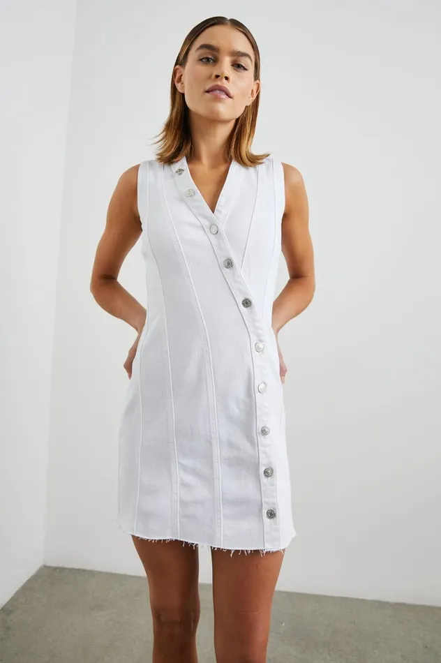 Rails Dresses and Rompers Women STRAND DRESS Salt White