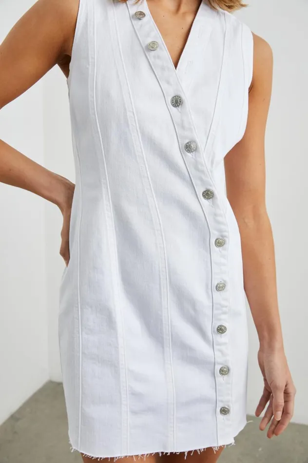 Rails Dresses and Rompers Women STRAND DRESS Salt White