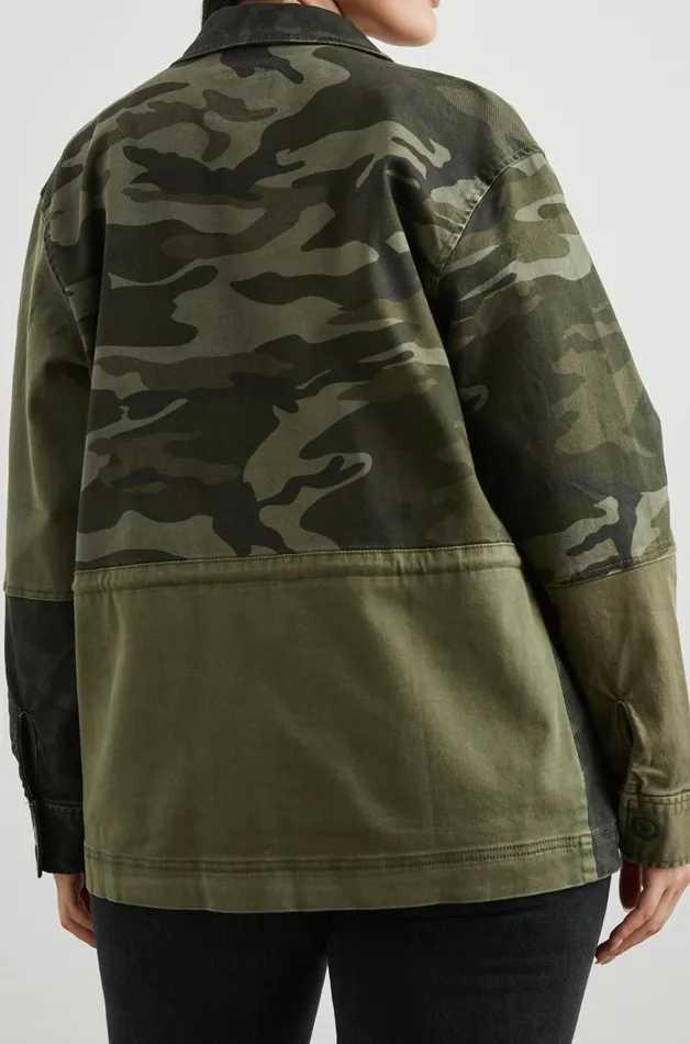 Rails Jackets and Coats Women EVAN JACKET Olive Trio
