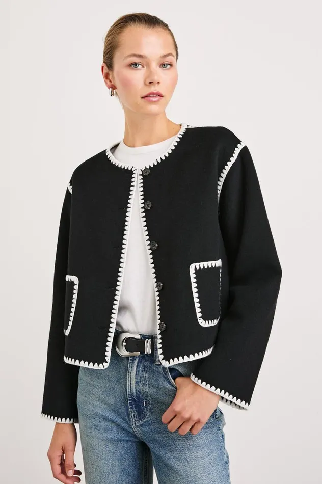 Rails Jackets and Coats Women MELANIE JACKET Black
