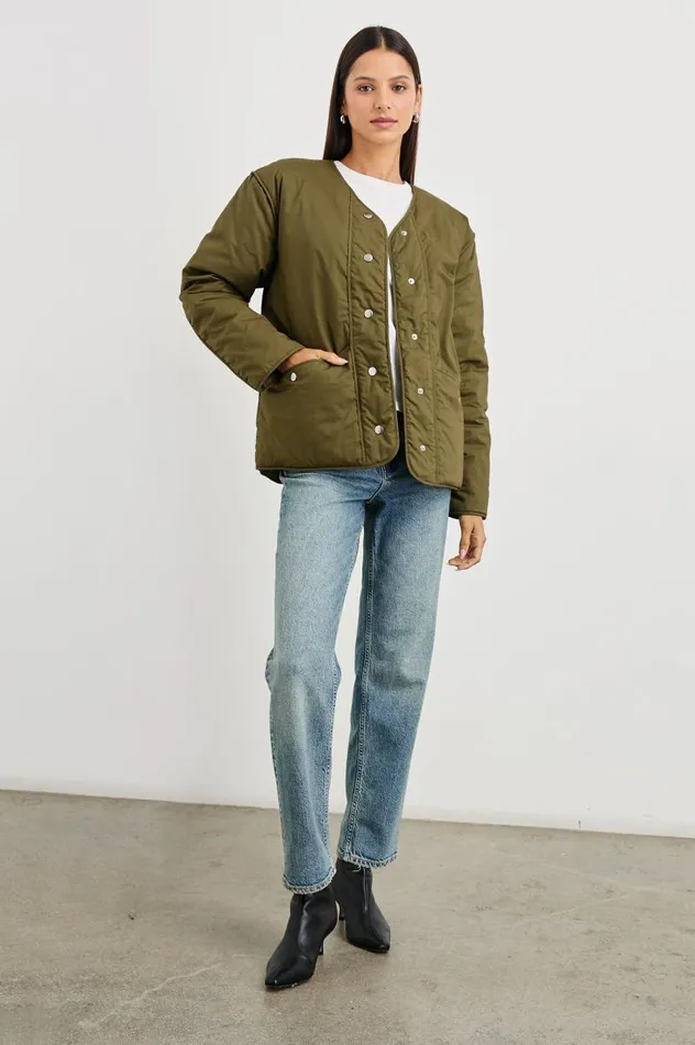 Rails Jackets and Coats Women WILLEY JACKET Olive