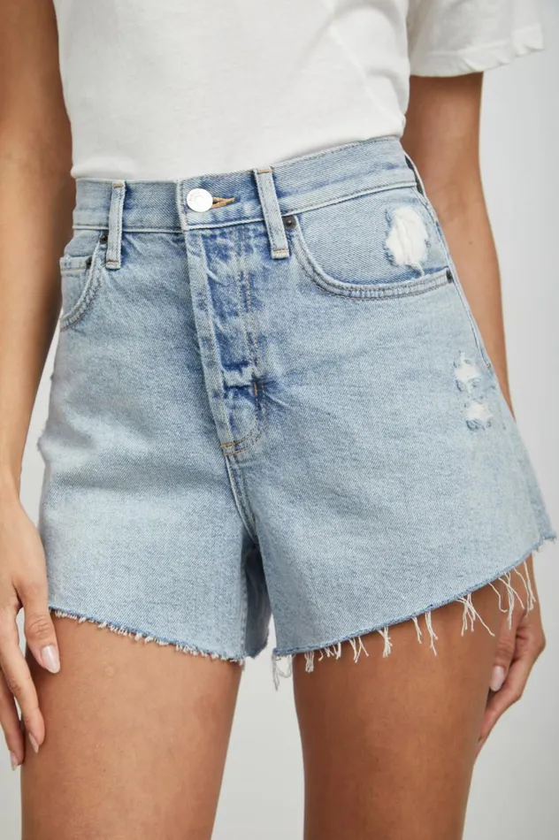 Rails Pants and Shorts Women ZUMA SHORT Cloud Stone Distress