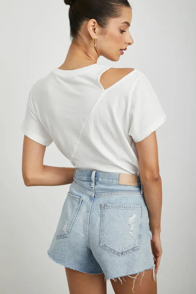 Rails Pants and Shorts Women ZUMA SHORT Cloud Stone Distress