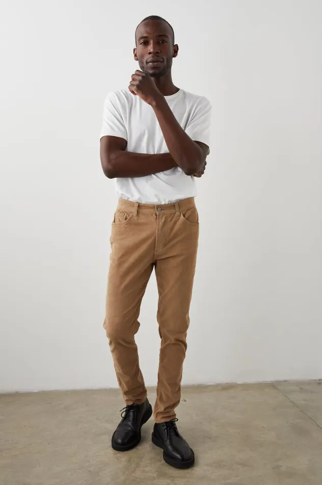 Rails Pants Men CARVER PANT Corduroy Sandstone
