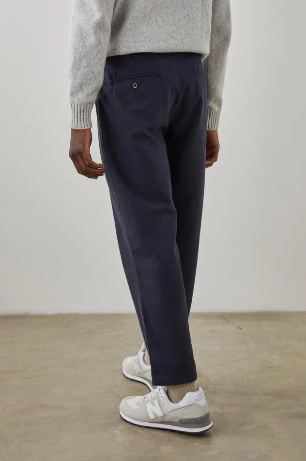 Rails Pants Men MARCELLUS PANT Navy Charcoal Pin Stripe
