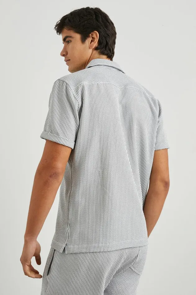 Rails Shirts Men AMALFI SHIRT Faded Seersucker