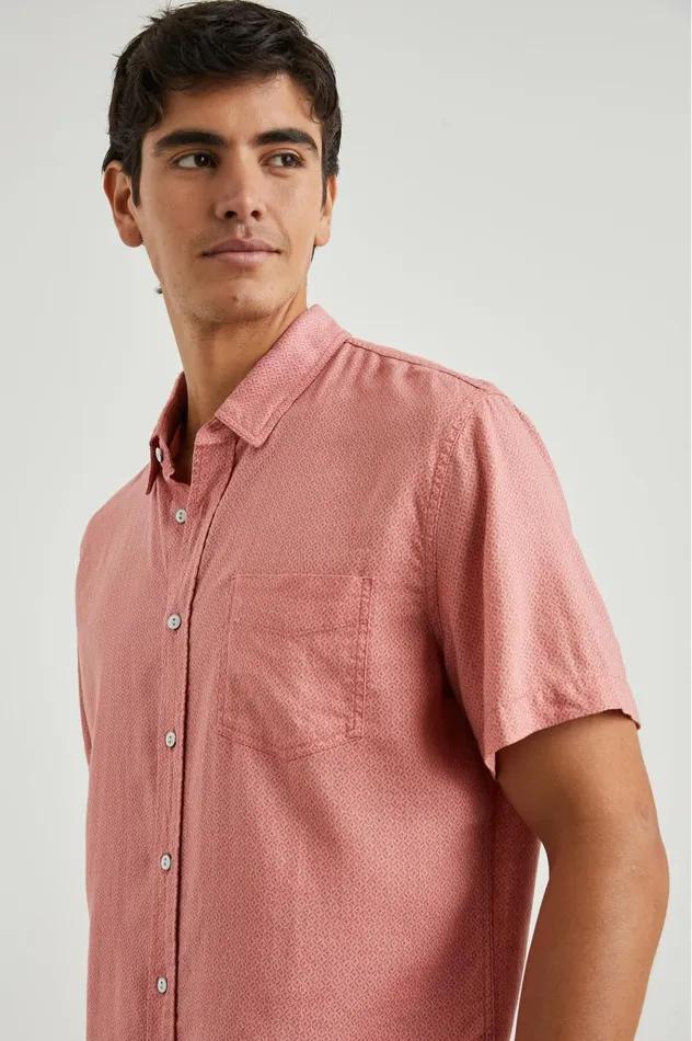 Rails Shirts Men CARSON SHIRT Crown Jewel Ruby