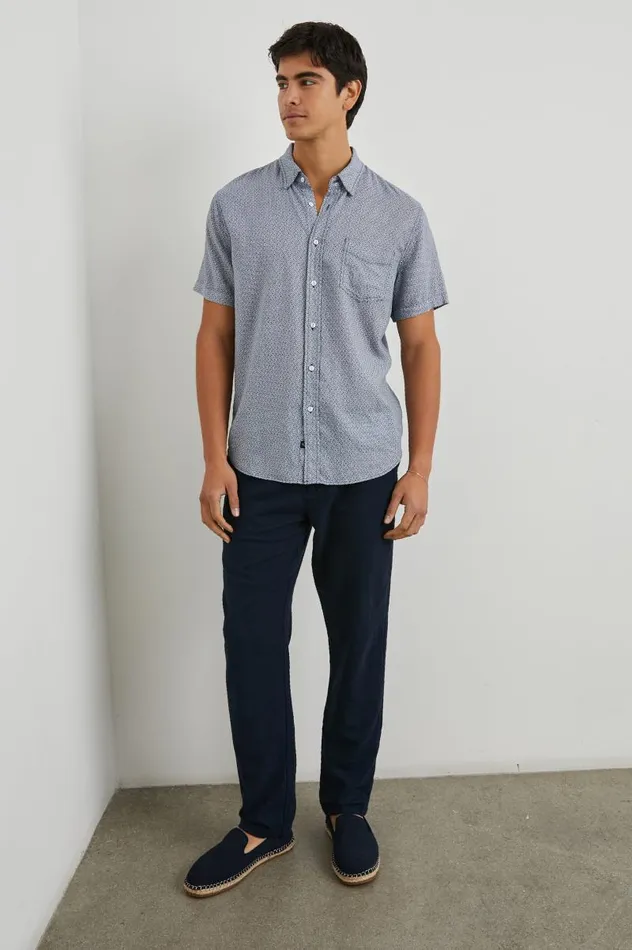 Rails Shirts Men CARSON SHIRT Crown Jewel Sapphire