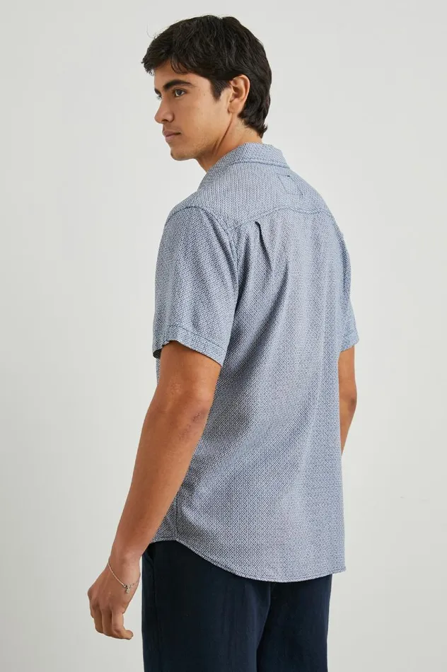 Rails Shirts Men CARSON SHIRT Crown Jewel Sapphire
