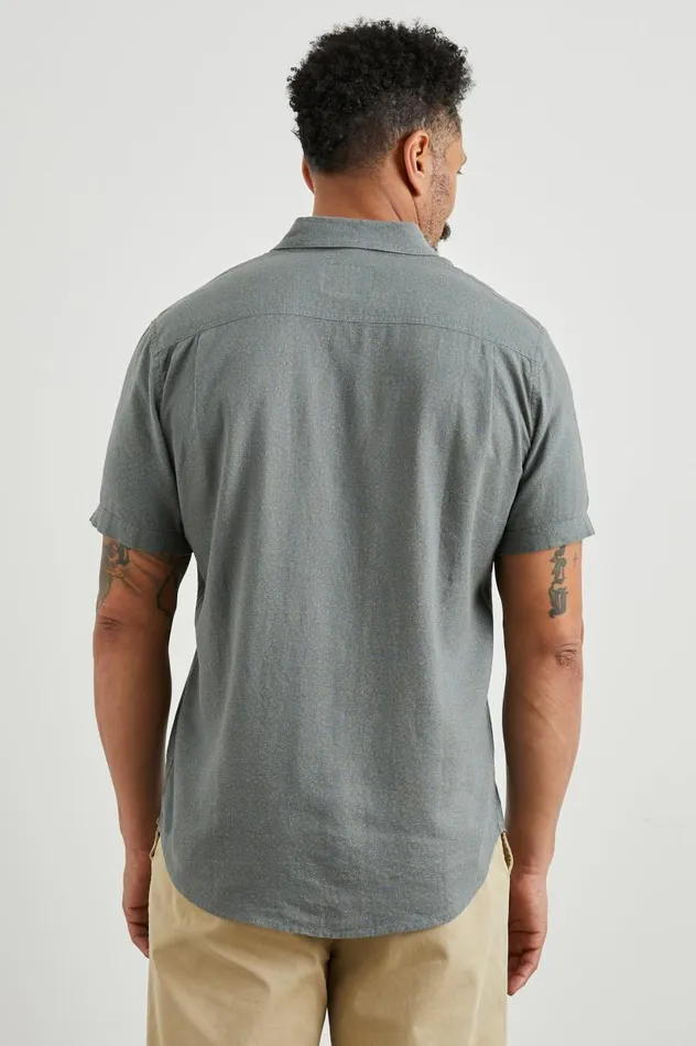 Rails Shirts Men CARSON SHIRT Ivy Calico Cerulean