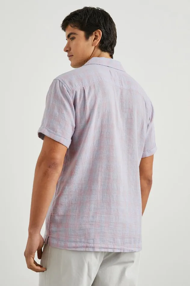 Rails Shirts Men DRESDEN SHIRT Homespun Rouge Gingham