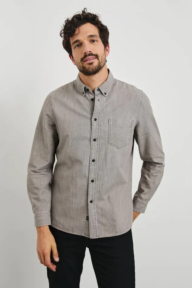 Rails Shirts Men TRISTAN SHIRT Trail Mix