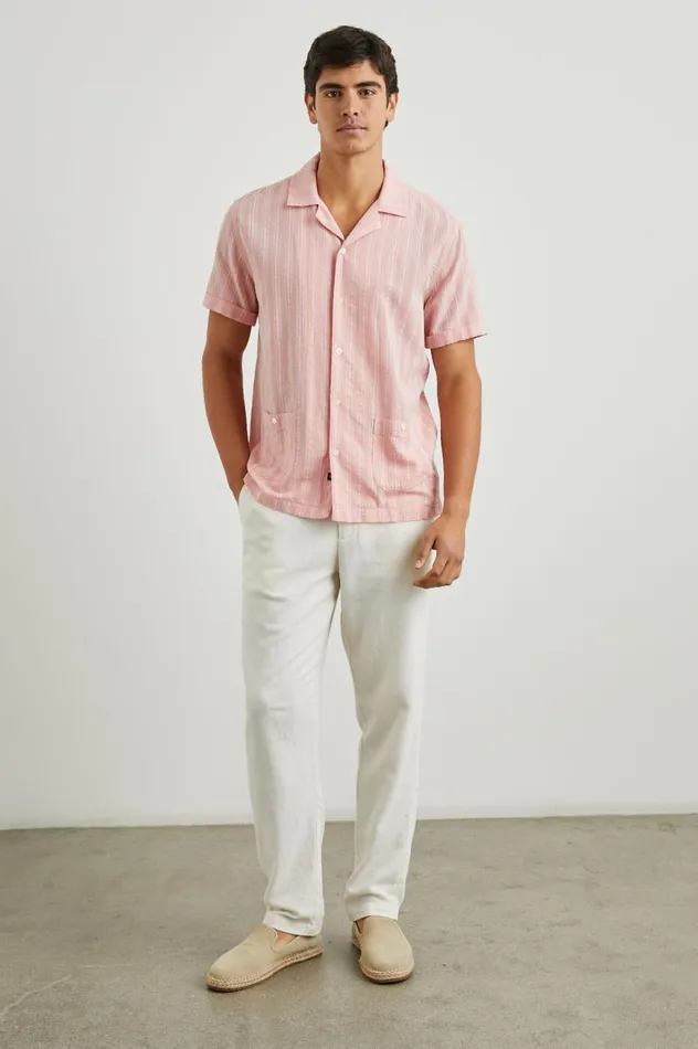 Rails Shirts Men VICE SHIRT Flamingo