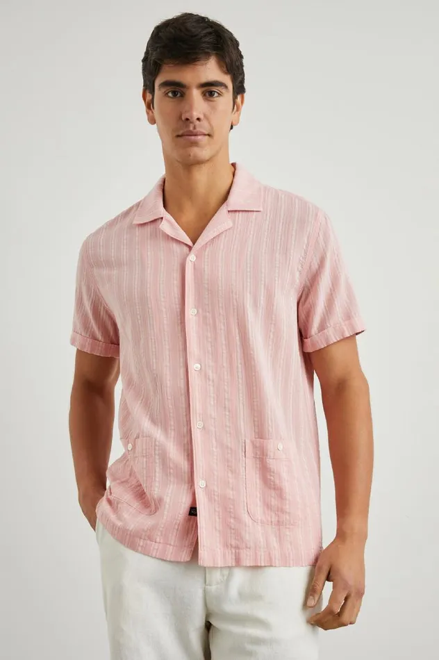 Rails Shirts Men VICE SHIRT Flamingo