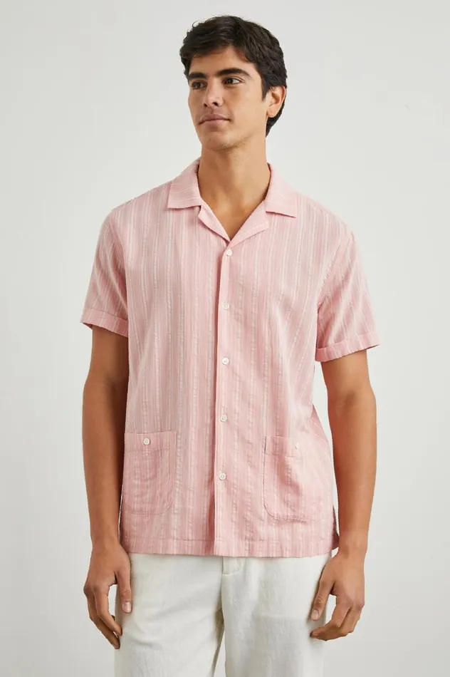 Rails Shirts Men VICE SHIRT Flamingo