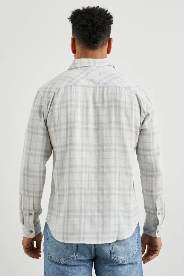 Rails Shirts Men WYATT SHIRT Slate Petal
