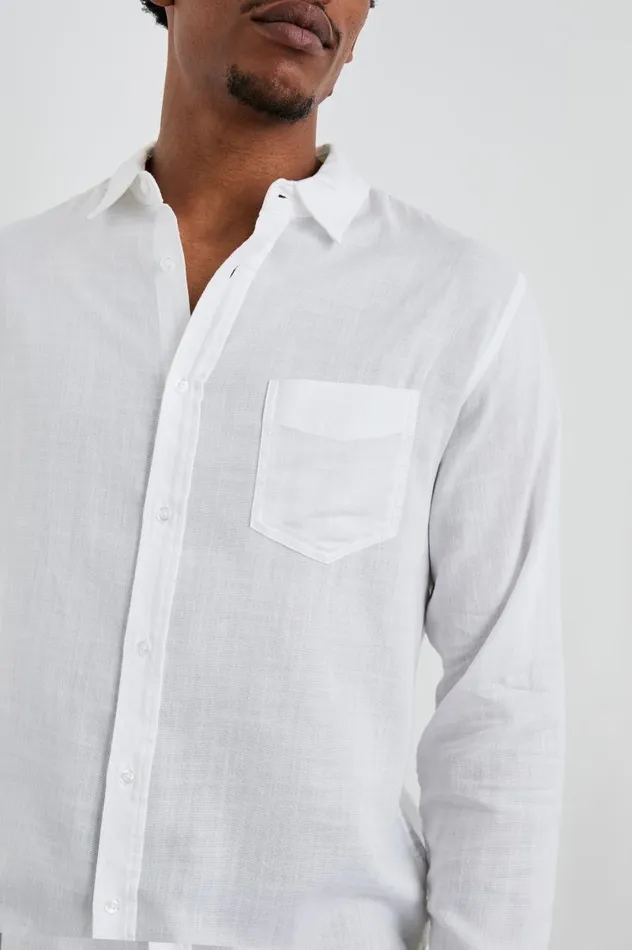 Rails Shirts Men WYATT SHIRT White