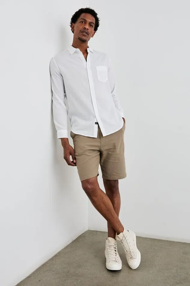 Rails Shirts Men WYATT SHIRT White